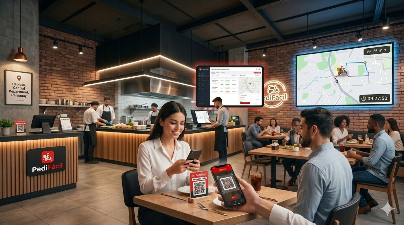Sistema de pedidos y gestión para restaurantes